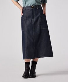 Paul Smith コントラストステッチ デニムスカート