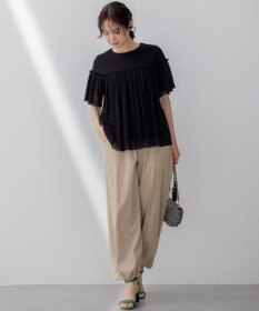 組曲 L ポリエステルレーヨンツイル パンツ