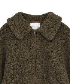 AMERICAN HOLIC 衿付きボアブルゾン