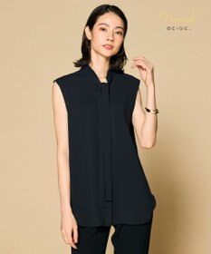 BEIGE， 【洗える】EVA / ボウタイブラウス
