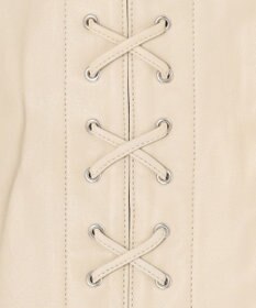 GRACE CONTINENTAL レースアップライダースジャケット