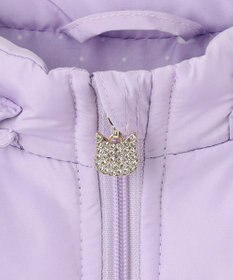 ANY KIDS 【洗濯機OK】中綿リボンコート