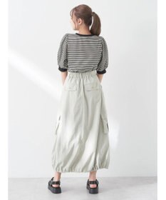 earth music&ecology バルーンカーゴスカート