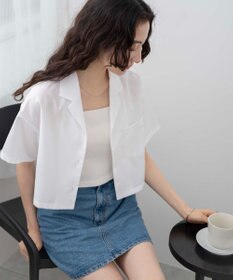 WEGO オープンカラーショートシャツ