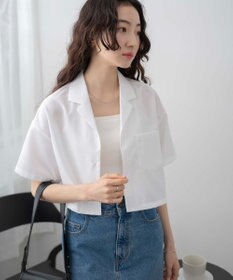 WEGO オープンカラーショートシャツ