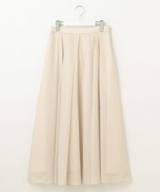 自由区 【洗える・XSサイズあり】シアーシャイニー スカート