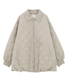 earth music&ecology 【WEB限定】ダブルステッチキルティングコート