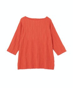 Green Parks ５分袖表面感カットプルオーバー