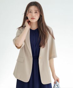 ANY SIS アーバンクールタッチ 半袖 ジャケット