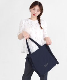 TOCCA 【大人百花掲載】【A4サイズ対応・折りたたみ可】TRIM WAVES SUBBAG サブバッグ