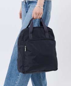 LeSportsac MEDIUM E/W BACKPACK/ディープシーブルー
