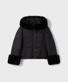 GRACE CONTINENTAL エコファーショートダウンジャケット