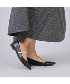 MODE ET JACOMO <carino>【レイン対応】配色ベルトメリージェーン