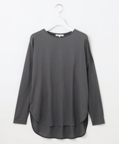 自由区 L ブラウスライクジャージー カットソー