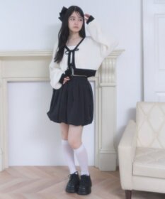 WEGO リボンカーディガン