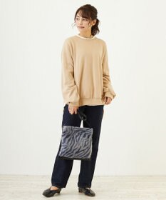 ROOTOTE 2984【ファーショルダー】/ LT.ベビールー.フラットトート.ファー-A