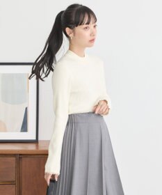 earth music&ecology ナローケーブルプルオーバー