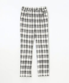 組曲 KIDS 【150-160㎝】シャギーチェック パンツ