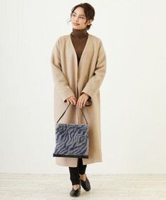 ROOTOTE 2984【ファーショルダー】/ LT.ベビールー.フラットトート.ファー-A