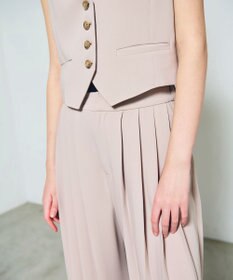 GRACE CONTINENTAL トリアセプリーツパンツ