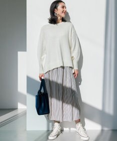 組曲 L 【春の新色追加】ギャザーライトデシン パンツ