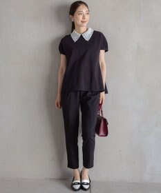 組曲 S 【ご好評につき追加生産！】ジョーゼットジャージースタイルアップ パンツ