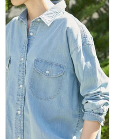 AMERICAN HOLIC Ｗポケットデニムシャツ