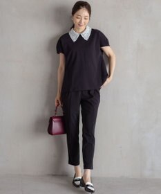 組曲 S 【ご好評につき追加生産！】ジョーゼットジャージースタイルアップ パンツ