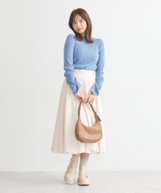 earth music&ecology ナローケーブルプルオーバー