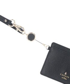 LANVIN en Bleu リム リール付きパスケース