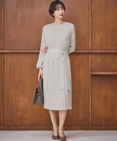 23区 L 【洗える】クリスタルアムンゼン プリーツワンピース