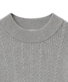 earth music&ecology ナローケーブルプルオーバー