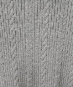 earth music&ecology ナローケーブルプルオーバー