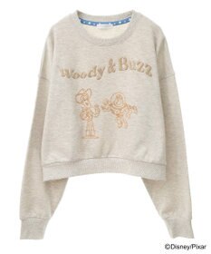 Green Parks トイストーリー／立体ロゴショートプルオーバー