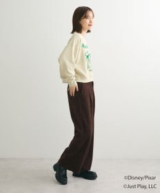 Green Parks トイストーリー／立体ロゴショートプルオーバー