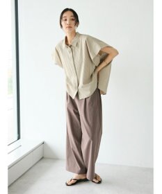 CRAFT STANDARD BOUTIQUE ステンサイドソリッドストライプブラウス①