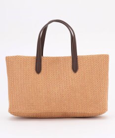 ANY ワイドフェイクラフィアトートバッグ