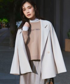 23区 S 【一部店舗限定/洗える】クリアコットンテリー セットアップ ロゴ スウェット