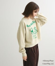 Green Parks トイストーリー／立体ロゴショートプルオーバー