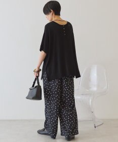 AMERICAN HOLIC ドットサテンイージーパンツ