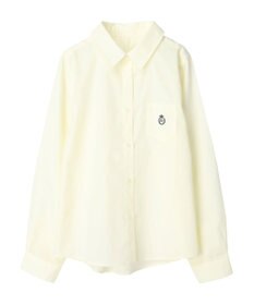 earth music&ecology ロゴ刺繍シャツ