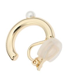 Green Parks ｅｖｅｒｙ　ｗａｌｋ．パール×アクリルイヤカフクリップ