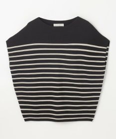 ANY 【新色追加/14色展開】アクリルガーターフレンチスリーブニット