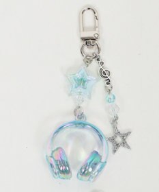 WEGO オーロラクリアヘッドホンキーホルダー
