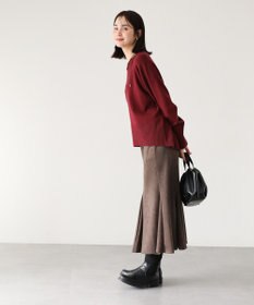 Green Parks なめらかタッチスウェード調マーメイドスカート