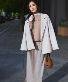 23区 S 【一部店舗限定/洗える】クリアコットンテリー セットアップ ロゴ スウェット