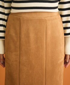 Green Parks なめらかタッチスウェード調マーメイドスカート