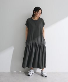 Green Parks ・ＳＵＧＡＲ　ＳＰＯＯＮ　フレンチギャザーカットワンヒ