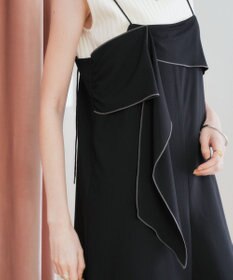 YECCA VECCA ラッフルキャミオールインワン