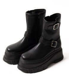 WEGO 厚底ボリュームエンジニアブーツ